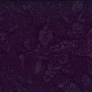 Batik Fabric, Purple Batik, Bali Batiks, Boysenberry, Purple Fabric, Hand Dyed Batik, Mottled Batik Fabric, by Hoffman California, 1895-88