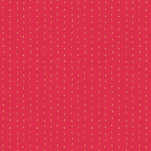 Christmas Fabric, Winter Fabric, Red Fabric, Check it Twice Fabric, Snowflake Fabric, Gold Fabric, Holiday Shimmer, Andover, 9669-Strawberry