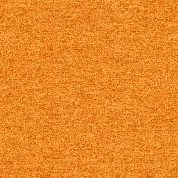 Orange Fabric, Pumpkin Orange Fabric, Cotton Shot, Pumpkin, Solid Cotton Fabric, Denim Print, Cotton Basics, by Benartex, 9636-39