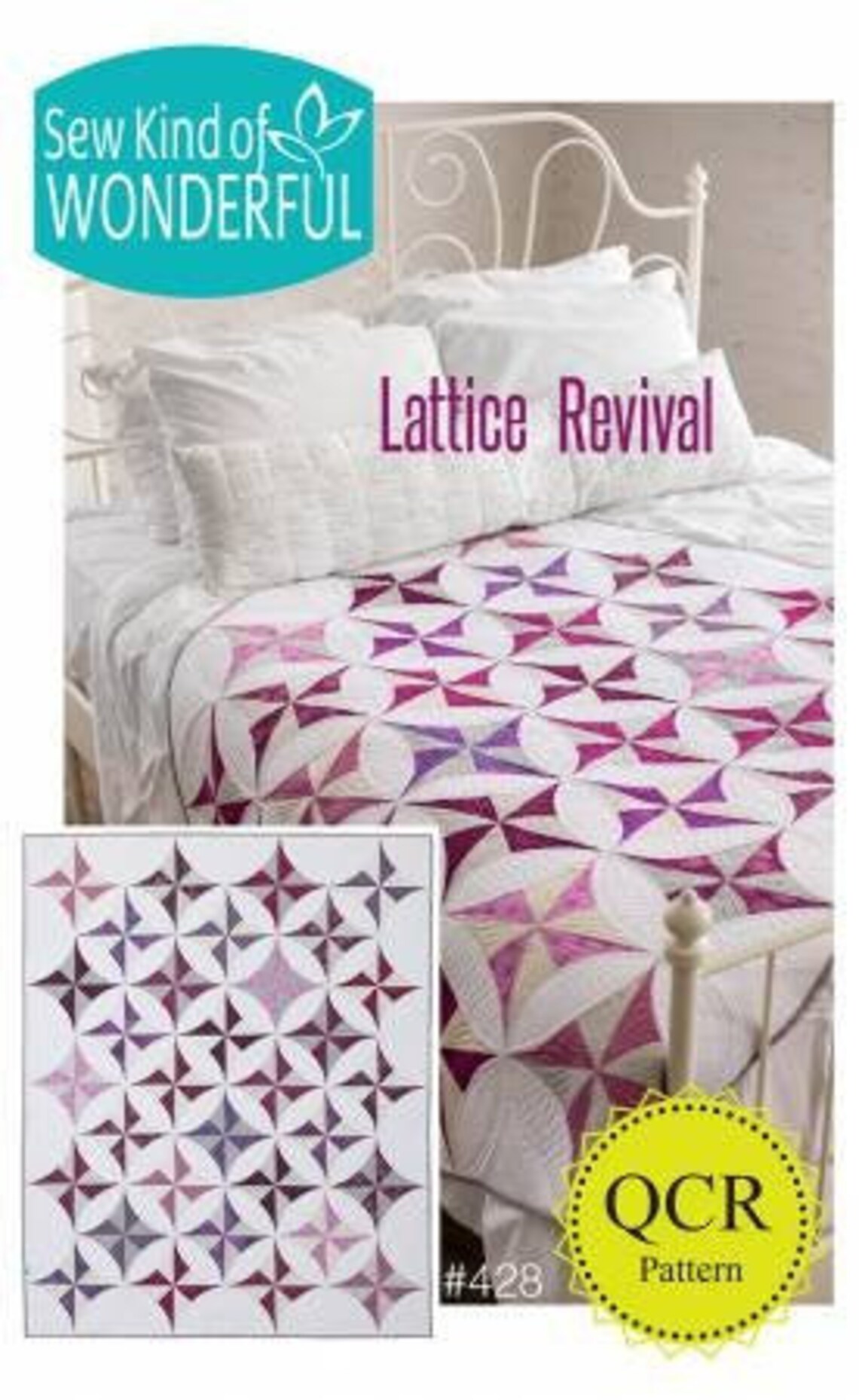 Lattice Revival Quilt Pattern Sew Kind of Wonderful Etsy