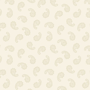 Patriotic fabric, Paisley Fabric, Apple Pie, Red White Blue Fabric, July 4th fabric, Cream Paisley, Memorial Day fabric, Andover, 9498-L