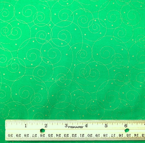 1/2 Yard #18215-1 continuous Winter Shimmer Snowflake Christmas Fabric by the 