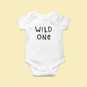 Wild One Multisize Embroidery Design, Modern First Birthday Embroidery File Digital Download | Lovesome Design