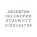 Shadow Monogram 3inch BX Font A-Z Machine Embroidery Font Digital ...