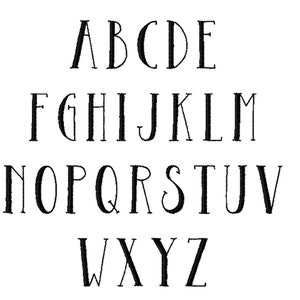 Elegant Monogram Font A-Z 3inch Machine Embroidery Font Digital Download | Lovesome Embroidery