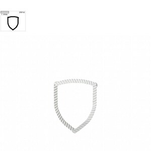 Rope Crest Embroidery Design Multisize, Nautical Machine Embroidery ...