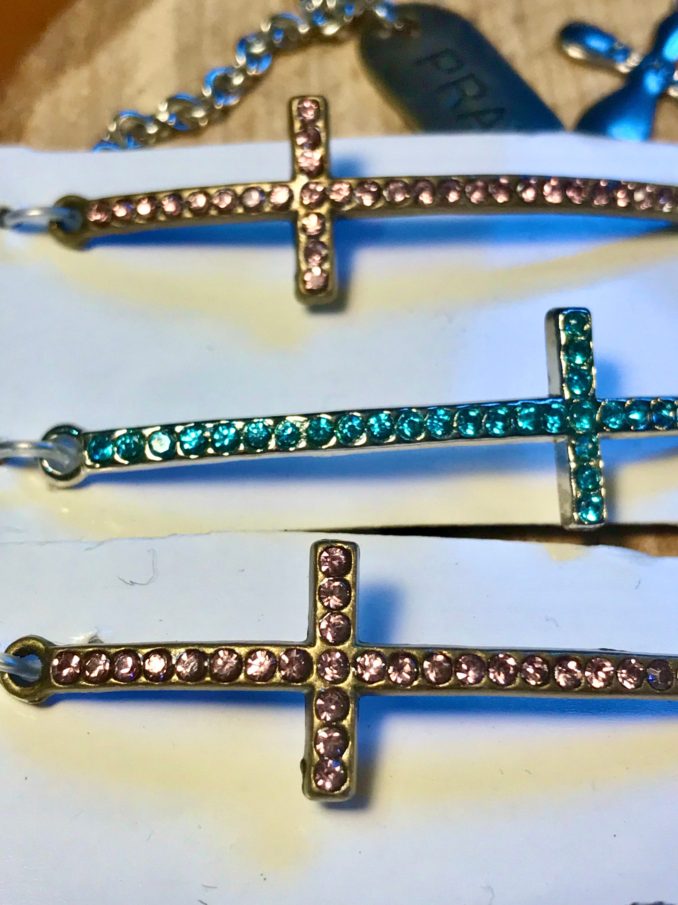 Destash Jewelry Supplies Christian, Cross Bracelet Connector, DIY