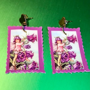 Fairy Earrings Fairycore Fairy Jewelry Novelty Earrings Fun Earrings Handmade Jewelry Gifts for Women Whimsical Earrings Resin Earrings