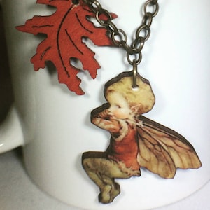 Fairy Boy Necklace, Fairy Necklace, Fairy Jewelry, Statement Necklace, Fairycore Necklace, Fairycore Jewelry, Handmade Jewelry Gift for Her