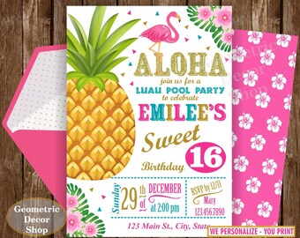 sweet sixteen pool etsy