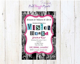 Digital Vision Board Etsy