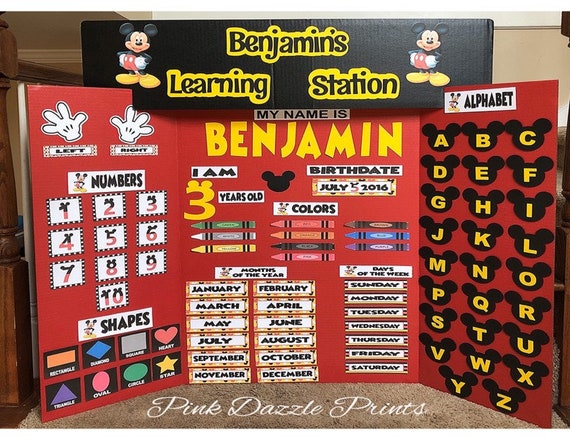 minnie mouse learning