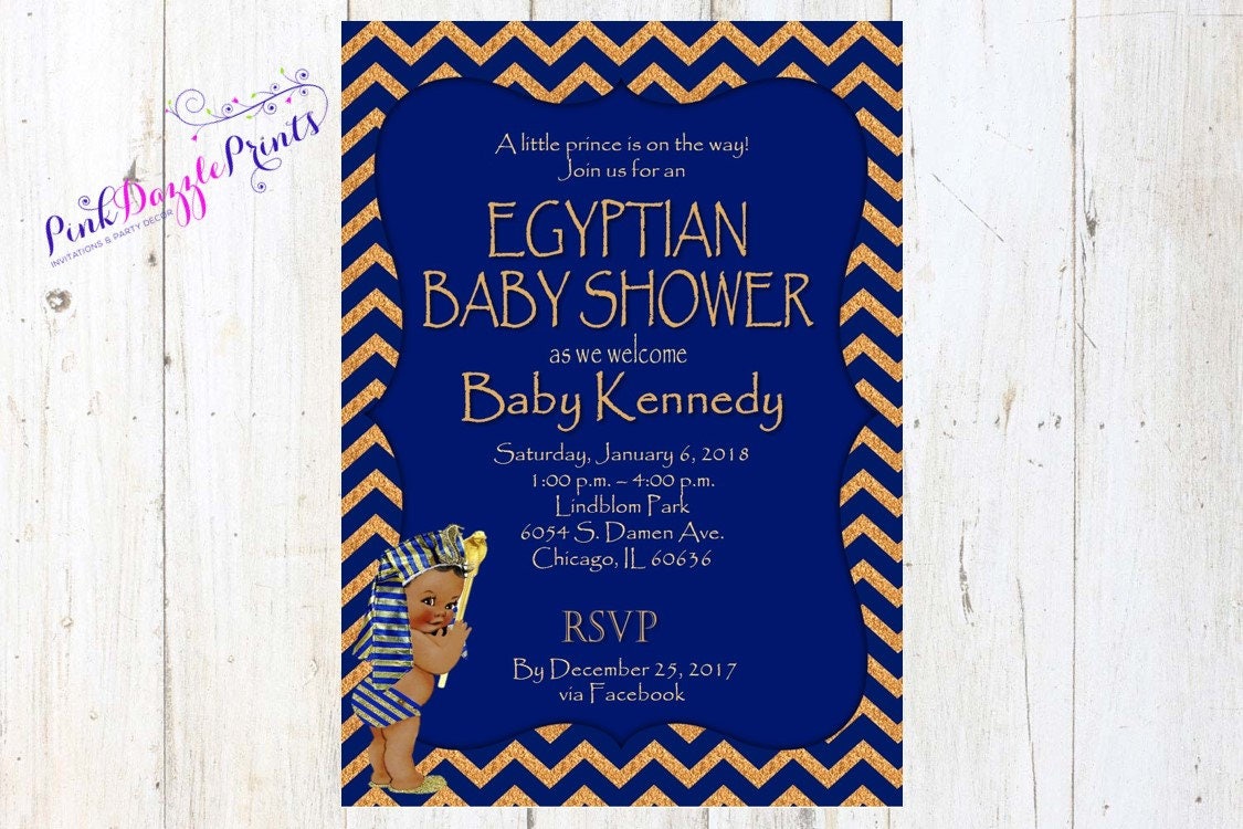 Egyptian Baby Shower Baby Pharaoh Egyptian Prince Baby Etsy