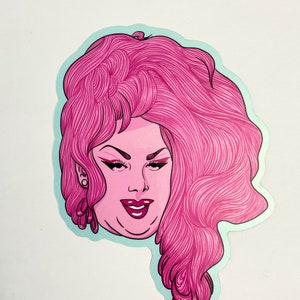 Divine sticker/John Waters/ Female Trouble/Filth