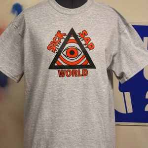 Daria Sick Sad World // Retro 90s custom design screen print tshirt image 2