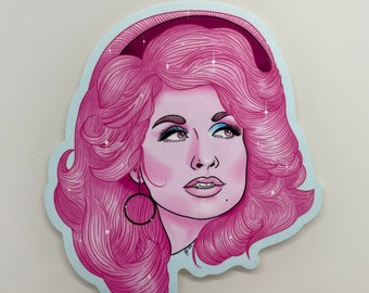 Dolly Parton Sticker / Country / Music / Dolly