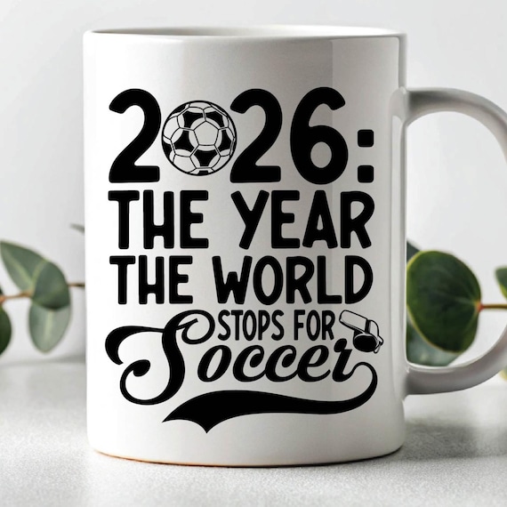 2026 World Cup SVG Bundle: Soccer Celebration Cut Files (Digital Download)