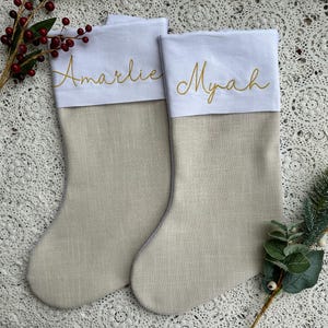 Embroidered Christmas Stocking