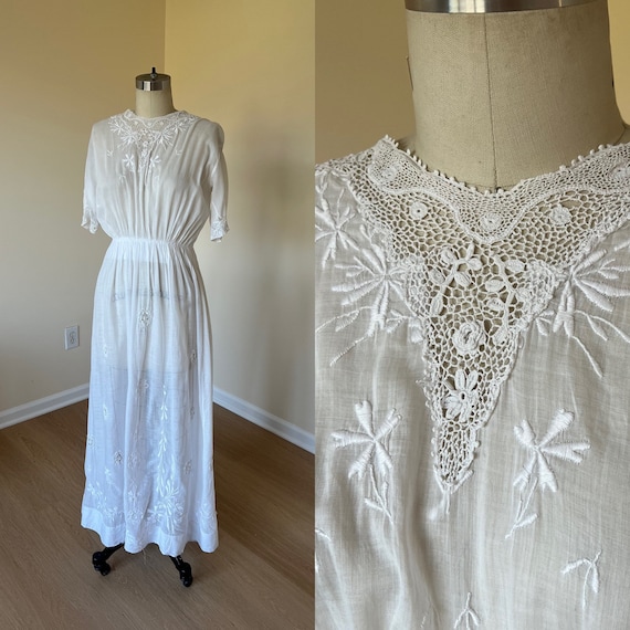 Antique Edwardian dress - image 1