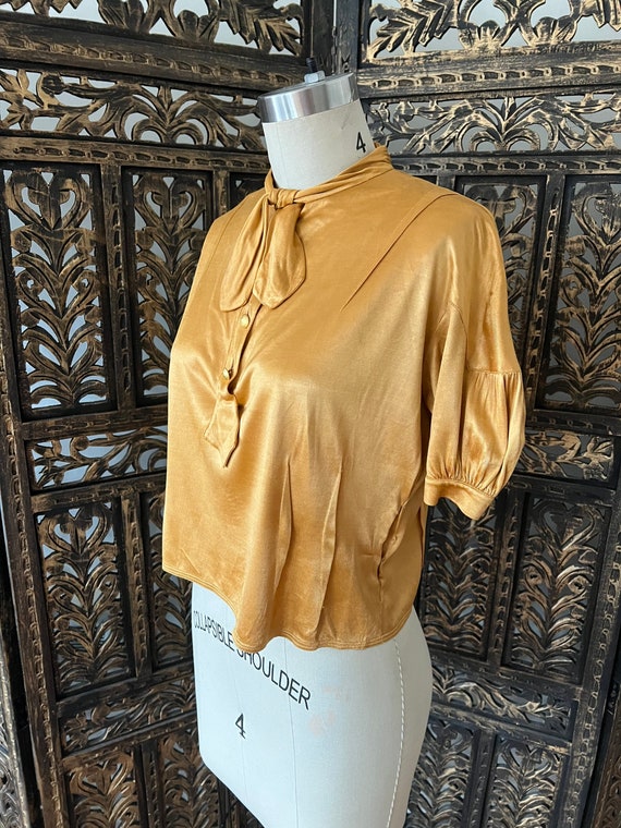 1930s rayon knit blouse. From macy’s - image 8