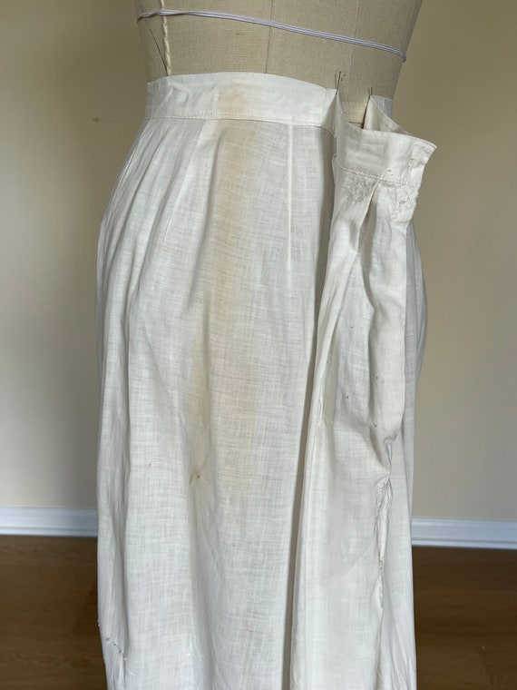 1890 1900 1910 antique petticoat 31.5" waist - image 5