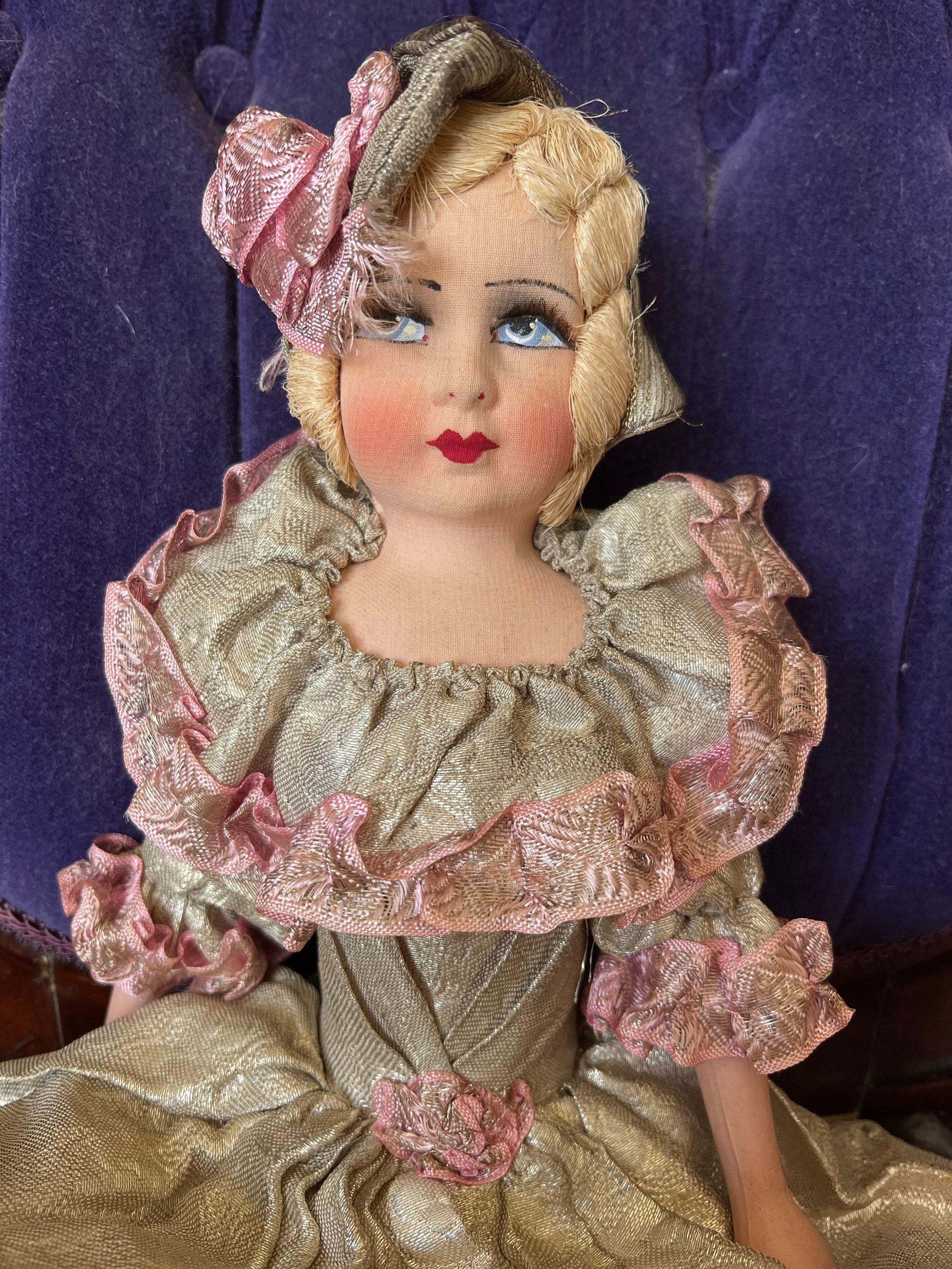Incredible Antique 1920s Boudoir Doll. - Etsy