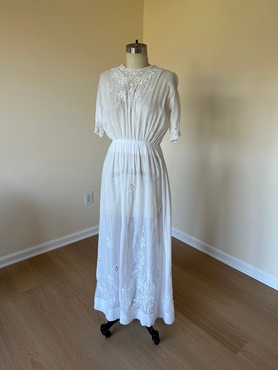 Antique Edwardian dress - image 2