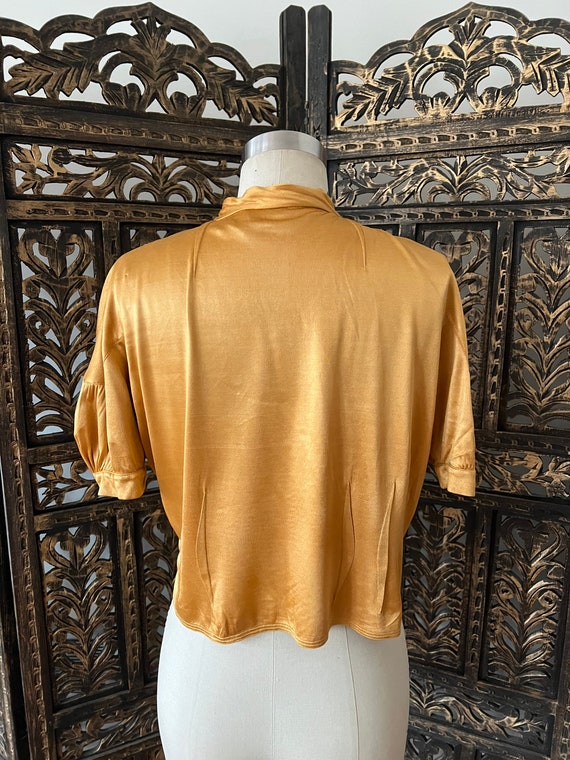 1930s rayon knit blouse. From macy’s - image 2