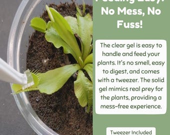 Carnivorous Plant Food, 2.5OZ. Designed for Venus Fly Trap, Sundew, Pitcher  Plants and Other Carnivorous Plants. - Etsy