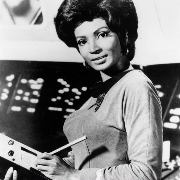 NASA Nichelle Nichols Lieutenant Uhura Poster Hollywood Poster Art Photo Artwork 11x14 16x20 or 20x24