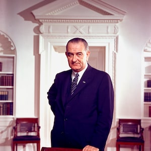 President Lyndon Johnson LBJ Poster Photo Wall Art 8x10 11x14 and/or 16x20