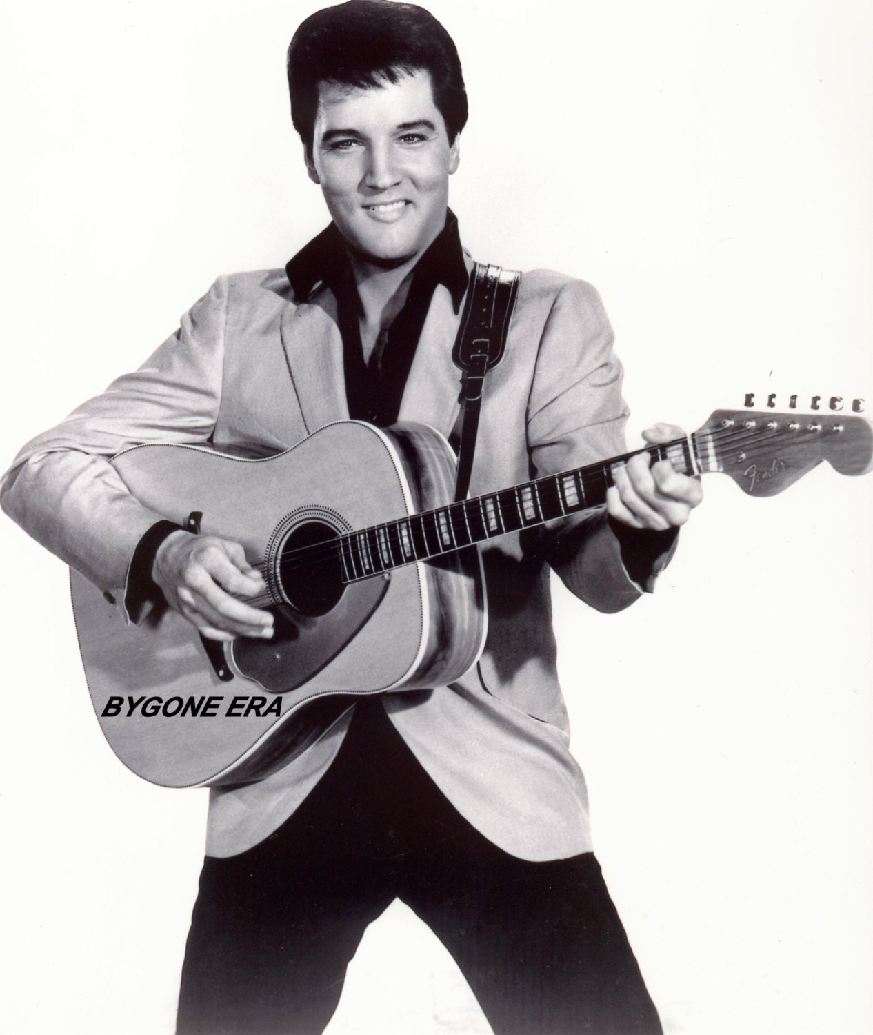 Elvis Presley Fender Guitar Hollywood Poster Art Photo 11x14 - Etsy