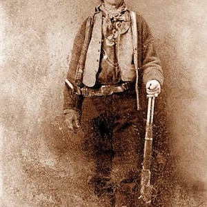Billy The Kid Western Poster Art Print Photo 8x12 and/or 12x18