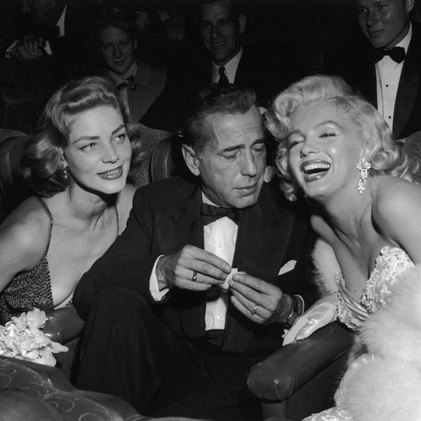 Lauren Bacall Humphrey Bogart Marilyn Monroe Poster Art Photo 11x14