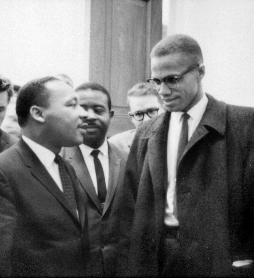 Martin Luther King MLK Malcolm X Civil Rights Hearing Famous Americans