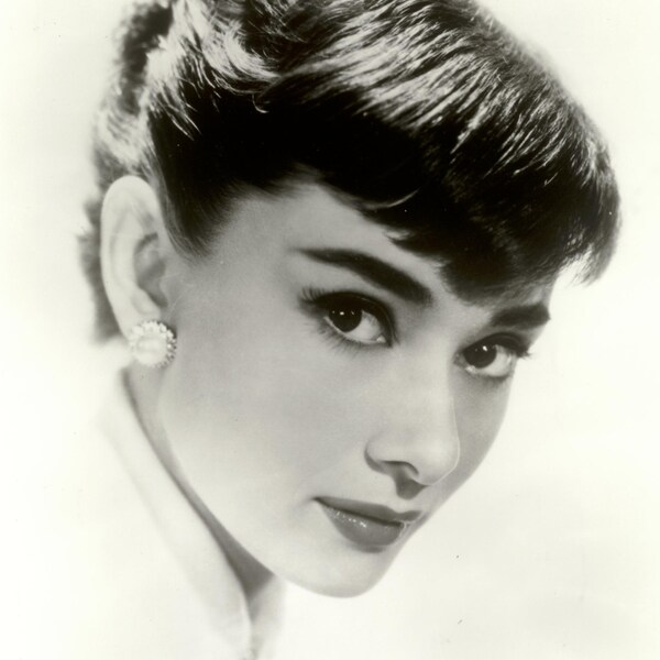 Audrey Hepburn Beautiful Face Poster Art Photo 11x14
