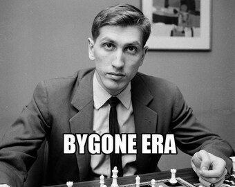 Bobby Fischer American Chess Grandmaster Square Photo Art Artwork Digital Download