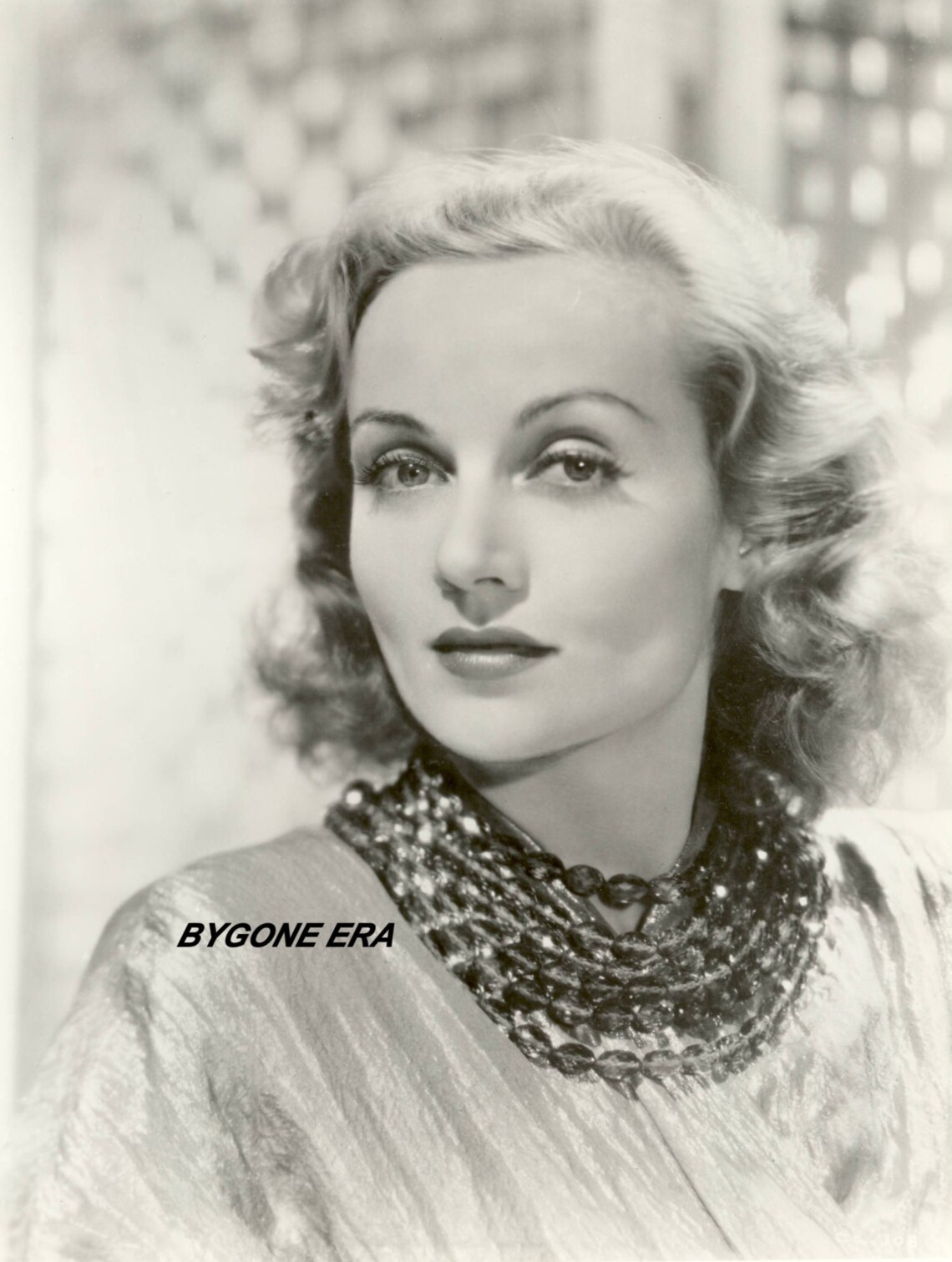 Carole Lombard Beautiful Face Hollywood Glamour Poster Art Photo