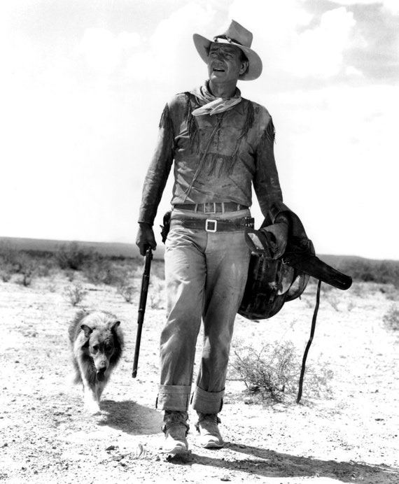 John Wayne Poster Photo Hondo Cowboy Western Wall Art 8x10 11x14 And/or  16x20 - Etsy