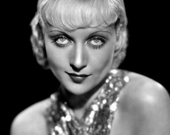 Carole Lombard Beautiful Face Hollywood Glamour Poster Art Photo Artwork 11x14 or 16x20