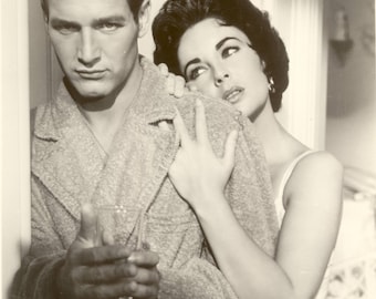 Paul Newman Elizabeth Taylor Cat On a Hot Tin Roof Hollywood Poster Art Photo Artwork 11x14 or 16x20