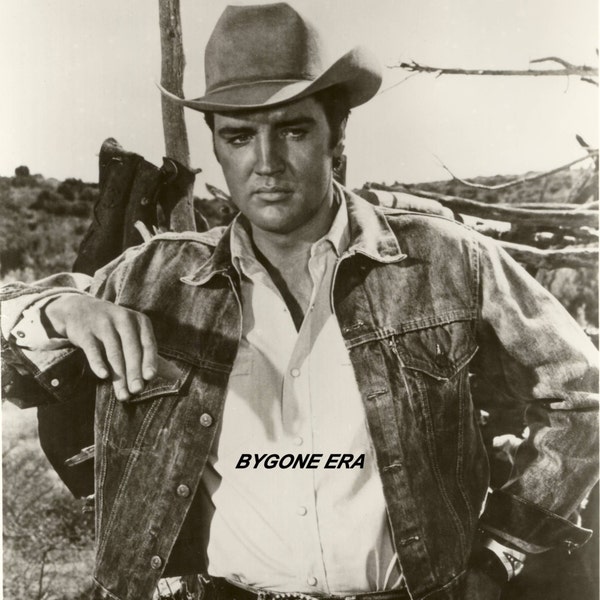 Elvis Presley Cowboy Western Hollywood Photo Art Poster Artwork 11x14 or 16x20