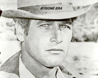 Paul Newman Cowboy Western Hollywood Photo Art Poster Artwork 11x14 or 16x20