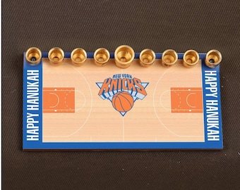 Knicks menora & mezuza