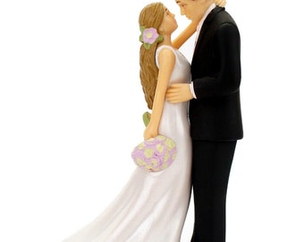 WEDDING CAKE TOPPER Bride and Groom Flowers Bouquet Keepsake Decorations cake decorating supplies