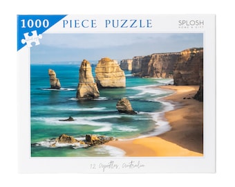 JIGSAW PUZZLE | 12 Apostles Australia | 1000 piece board game family fun gift