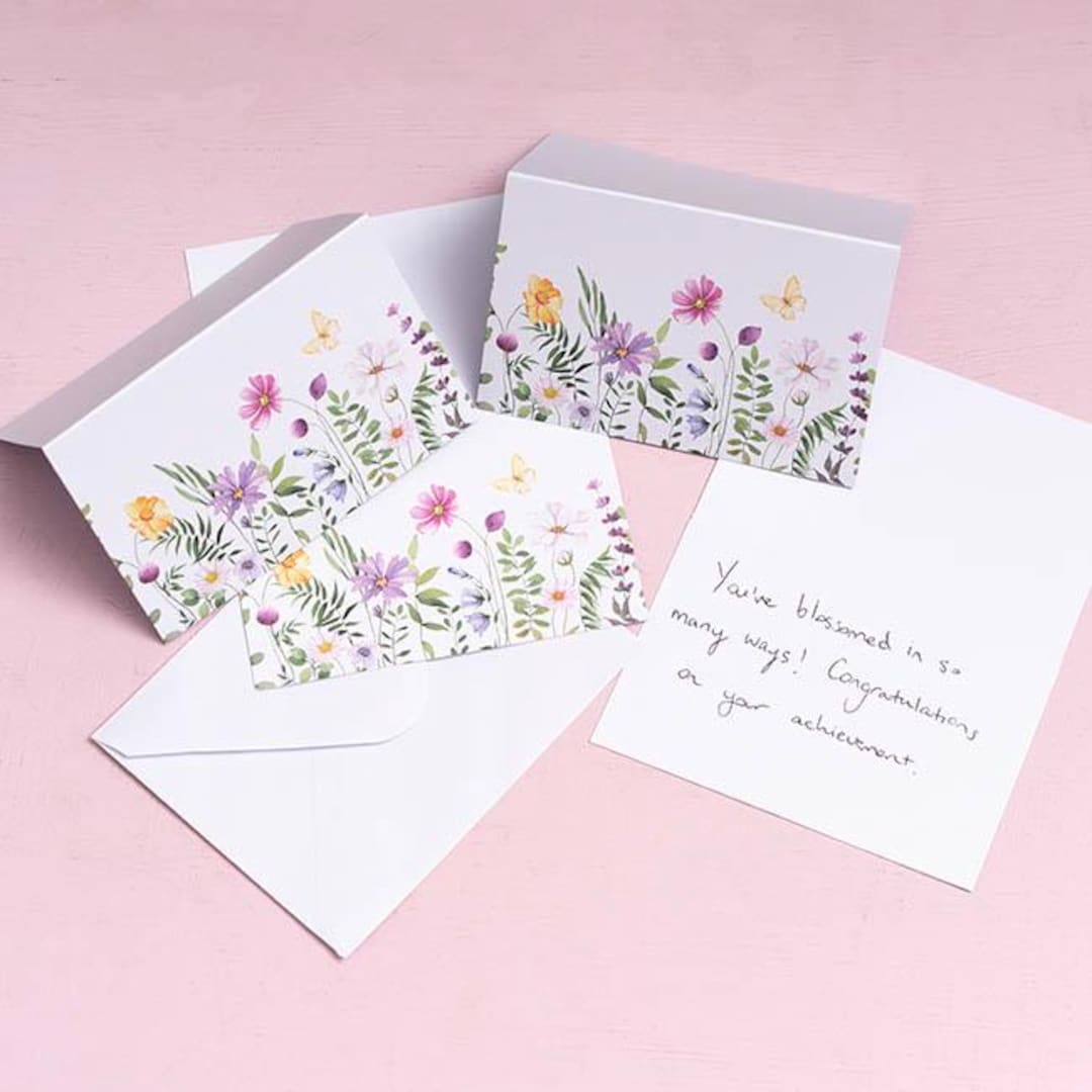 12 GIFT THANK YOU Note Cards and Mini Envelopes | Tags Tag Hamper ...