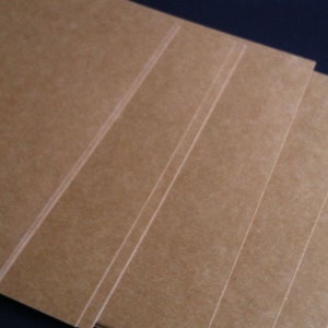 50 KRAFT CARDS blank thank you tags cards gift wedding name place cards favour bomboniere birthday craft stationery scrapbook invitations