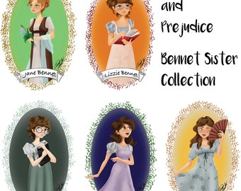 Pride and Prejudice Bennet Sister Collection