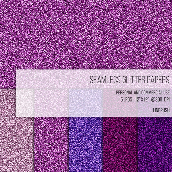 SALE Seamless glitter papers. Digital scrapbooking papers. Etsy